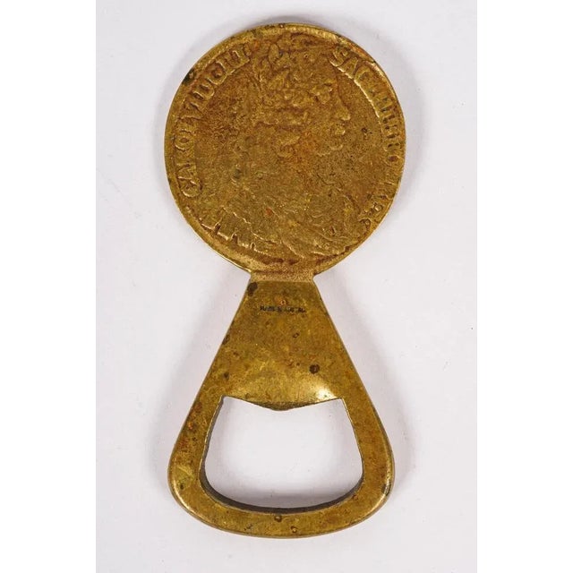 Carl Auböck Brass Coin Bottle Opener by Carl Auböck for Werkstätte Carl Auböck, 1950s For Sale - Image 4 of 5