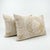 Mid-Century Modern Hand Embroidered Suzani Lumbar Pillow Cover 16'' X 22'' & 16'' X 25'' - Set of Two For Sale - Image 3 of 5