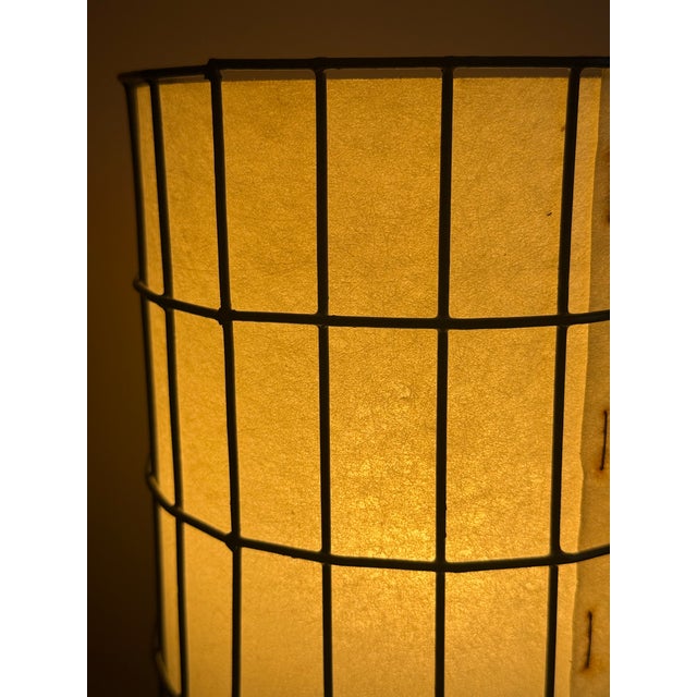 2020s Mid Century Modern Wire Cage Lamps - a Pair For Sale - Image 5 of 10