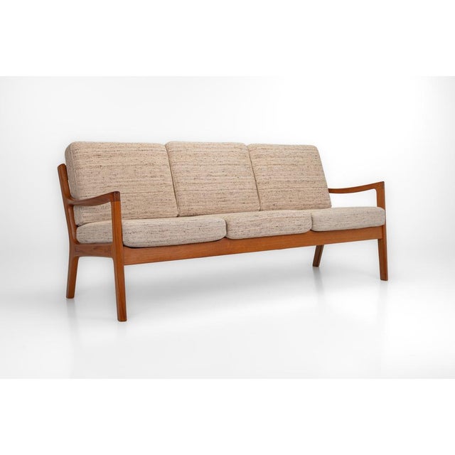 Ole Wanscher Senator Sofa by Ole Wanscher for P. Jeppesen Møbelfabrik, Denmark, 1960s For Sale - Image 4 of 11