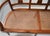Brown 1970 Mid-Century Modern McGuire Attributed Solid Wood Caning Two-Seater Bench For Sale - Image 8 of 14