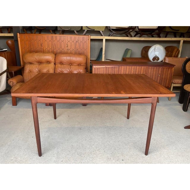 Mid-Century Modern Teak Extending Dining Table by Ib Kofod Larsen for G Plan, 1960s For Sale - Image 16 of 16