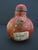 Early 20th Century Chinese Vintage Simulated Realgar Orange Yellow Glass Snuff Bottle For Sale - Image 5 of 11
