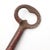 Black Set of Antique Cast Iron Door Rim Locks With Iron Key For Sale - Image 8 of 8