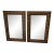 Pair of Custom Made Gold Mirrors — Can Be Sold as a Pair or Separately For Sale