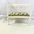 Traditional 1940s Vintage French Empire Regency Settee Bench, After Josef Frank, Newly Refurnished. For Sale - Image 3 of 18