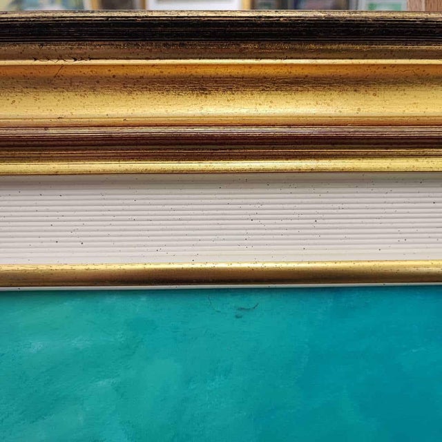 Brown Max Hamlet, Man Meditating, 1994, Acrylic on Canvas, Framed For Sale - Image 8 of 15