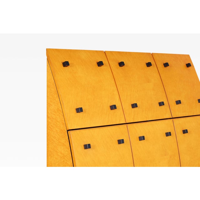 Mid-Century Modern Architectural French Modern Storage Cabinet by Jean-Louis Godivie For Sale - Image 3 of 12