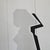 Italian Postmodern Screen-Printed Black Glass Mirror, 1980s For Sale - Image 6 of 10