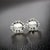Modern Late 20th Century Georg Jensen Estate Sterling Silver Cufflinks 16 Grams, A Pair For Sale - Image 3 of 8