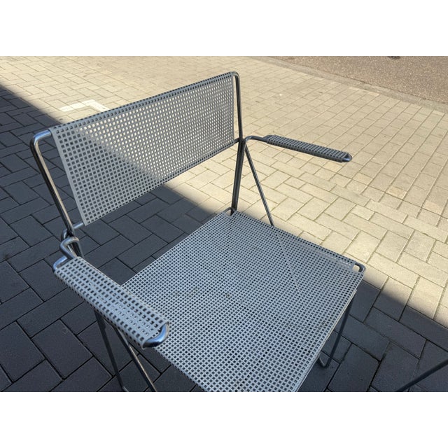 White X Line Dining Chairs by Niels Jørgen Haugesen for Hybodan, 1970s, Set of 2 For Sale - Image 18 of 18