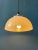Vintage White Faro Acrylic Glass Pendant Lamp from Guzzini For Sale - Image 5 of 11