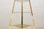 Hollywood Regency Pyramid Shelves in Gilt Brass & Smoked Glass, 1960s For Sale - Image 6 of 15