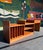Brown Danish Modern Modular Entertainment Console For Sale - Image 8 of 13
