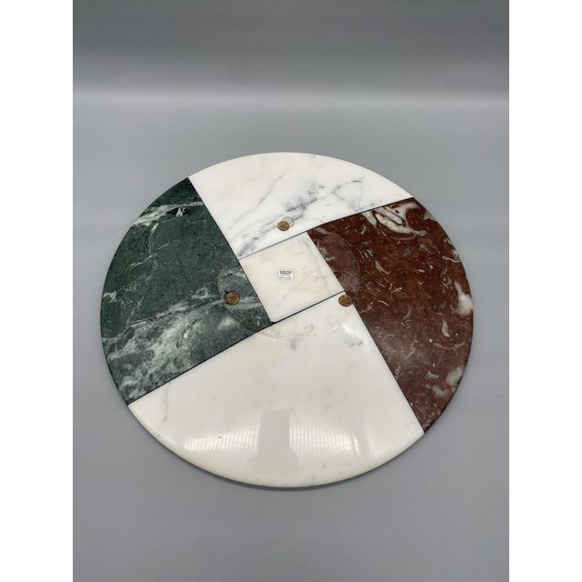 1970s Carrara Marble Plate from Up & Up, Italy, 1970s For Sale - Image 5 of 14