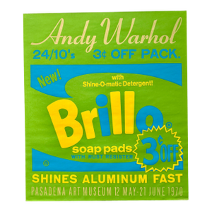 Andy Warhol 1970 Original Silkscreen Poster Pasadena Museum of Art 26x30”