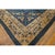 Chinese Traditional Medallion Floral Blue Field 1920s Antique Chinese Rug 10'3" X 13'9" For Sale - Image 3 of 9