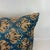 Modern Turkish Modern Blue Multicolor Velvet Silk Ikat Pillow Cover For Sale - Image 3 of 5