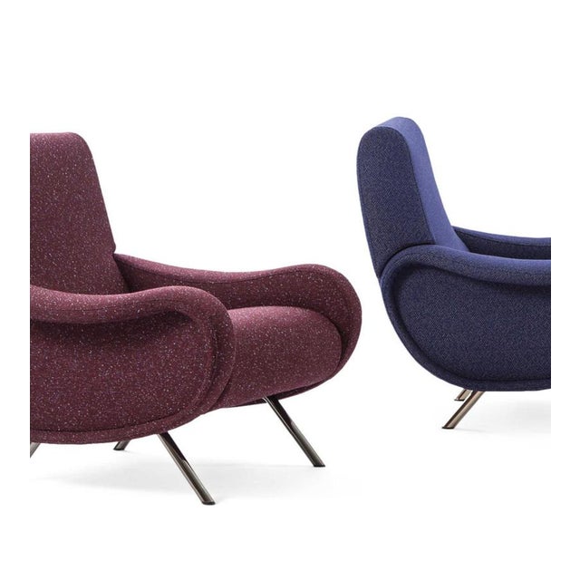 Lady Chairs by Marco Zanuso for Cassina, Set of 3 For Sale - Image 3 of 12