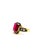 Ruby Red Bochic “Orient” Vintage Ruby & Diamond Cocktail Ring 18K Gold & Silver For Sale - Image 8 of 12