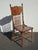 Set of Six Vintage Oak Pressback Dining Room Chairs ~ French Country 2of 2 For Sale In Los Angeles - Image 6 of 12