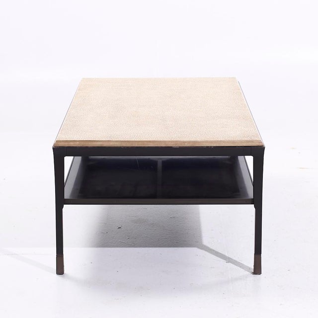 Late 20th Century Bill Sofield for Baker Mahogany Coffee Table For Sale - Image 5 of 10