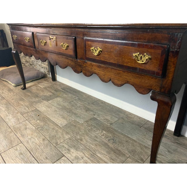 English 18th Century Dresser Base For Sale - Image 3 of 17