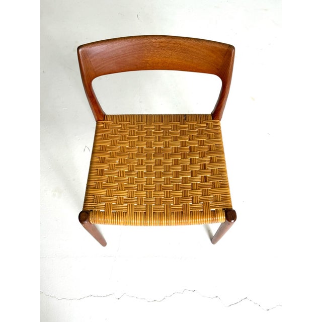 Model 77 Chairs from N. O. Møller, 1950s, Set of 4 For Sale - Image 10 of 14