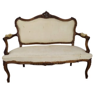 Louis XV Rocaille Bench, 1890s For Sale