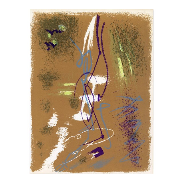 Andre Masson Lithograph C. 1964 For Sale
