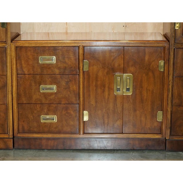 Three-Piece Military Campaign Bookcase For Sale - Image 5 of 18