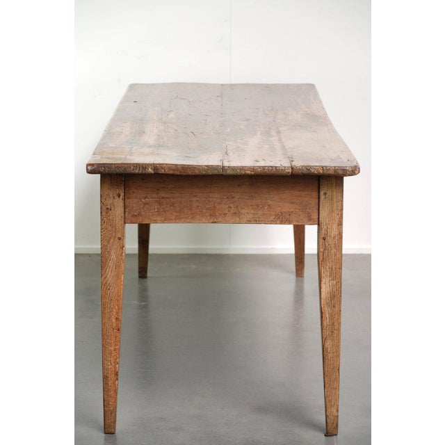 Rustic French Farmhouse Dining Table For Sale - Image 5 of 15