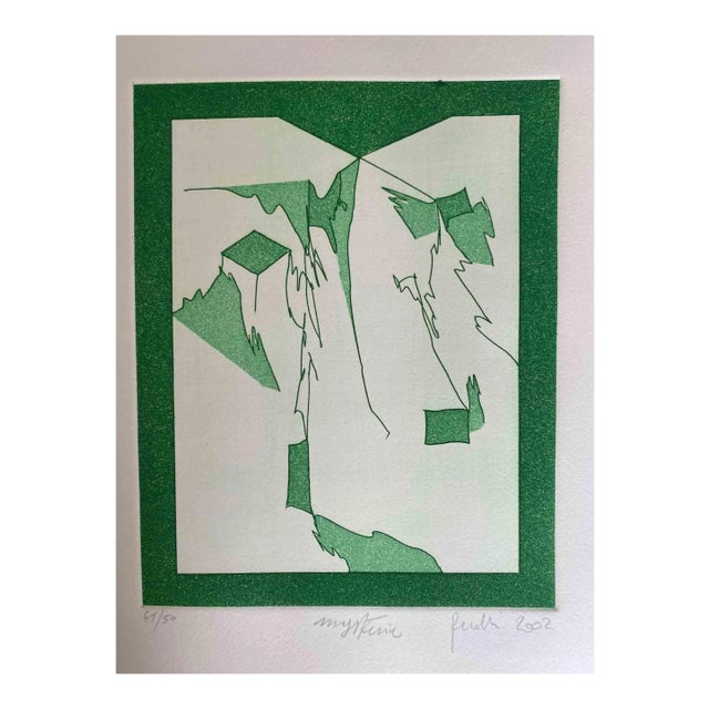 Achille Perilli, Mottetti, Etching, 2002 For Sale