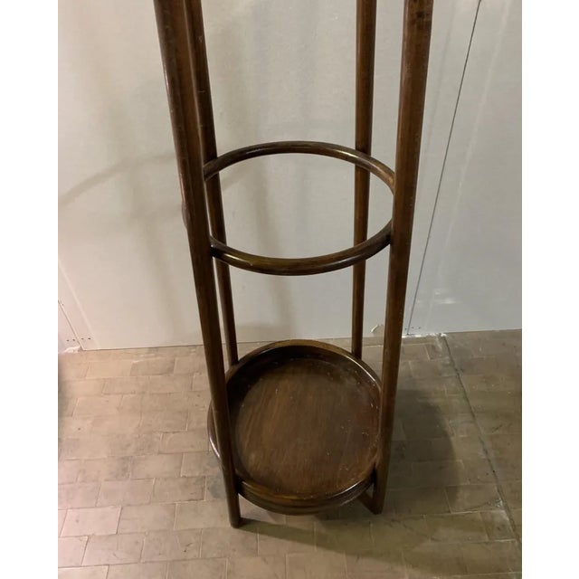 Thonet clothes hanging, extremely rare in its complex shape, produced in the early 1900s. I have official proof of...