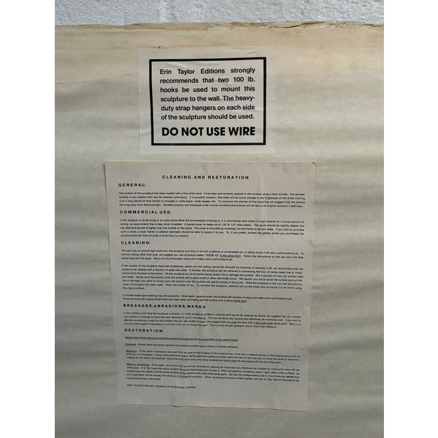 1990s "Radiance" Bonded Sand Sculpture by Bill Mack For Sale - Image 9 of 9