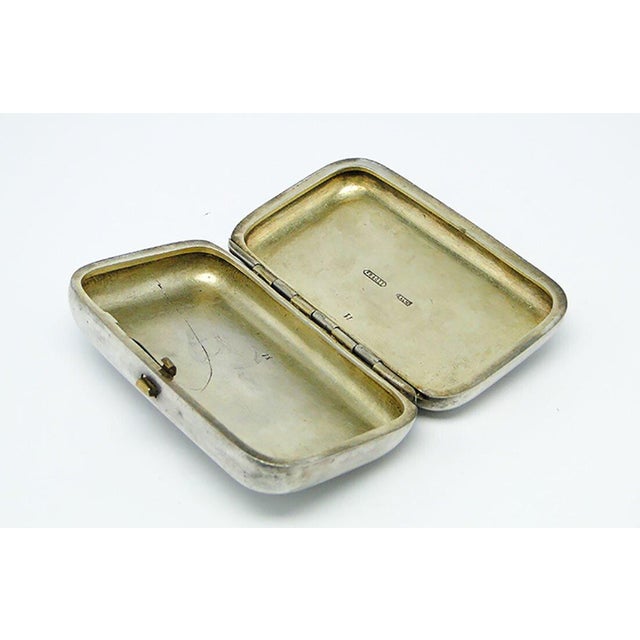 1930s Art Deco Cigarette Case from Fraget, Poland, 1930s For Sale - Image 5 of 9