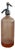 Antique French Pink Glass Seltzer Bottle, 1890s For Sale