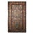 Antique Persian Kerman Lavar Rug, Hand-Knotted Wool, Tree of Life Pattern, Ivory & Turquoise, 5x8 For Sale