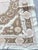 Textile Central Asian Suzani Tablecloth - Vintage Embroidered Textile 4'5'' X 5'6'' For Sale - Image 7 of 9