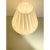 Striped Milky-White Fungo Murano Glass Style Table Lamp from Simoeng For Sale - Image 10 of 11