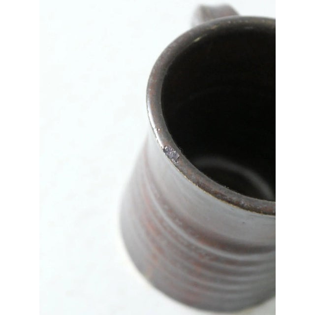 Vintage Studio Pottery Mug For Sale - Image 9 of 10