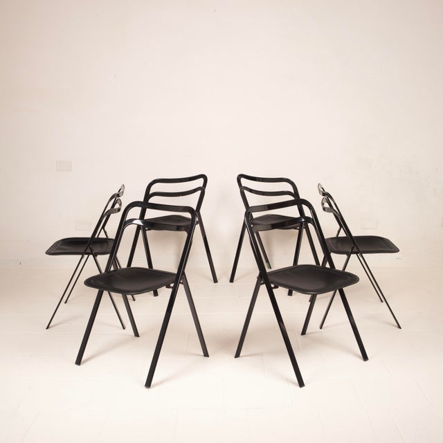 Clio Chairs by Giorgio Cattelan for Cidue, 1970s, Set of 6 For Sale - Image 9 of 18