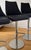 Perfect conditions. 3 Bontempi Blue Luxury Leather Adjustable Stools