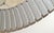 1980 Pair Decorative Oval Fluted Silver Sunburst Wall Mirrors Mid-Century Modern For Sale - Image 11 of 13