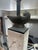 Cream Tall Travertine and Bronze Table Lamp, 1970s For Sale - Image 8 of 12