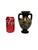 Mid 20th Century Greek Pottery Black Urn With Twisted Handles For Sale - Image 10 of 10