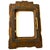 1910s American Arts and Crafts Hickory Wood and Rosehead Nail Frame For Sale - Image 5 of 9
