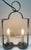 Vintage Primitive Tin Hanging Candle Electrified Light For Sale - Image 4 of 10