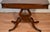 Wood 1930 English Mahogany Accent Console Table Lyre Base For Sale - Image 7 of 17