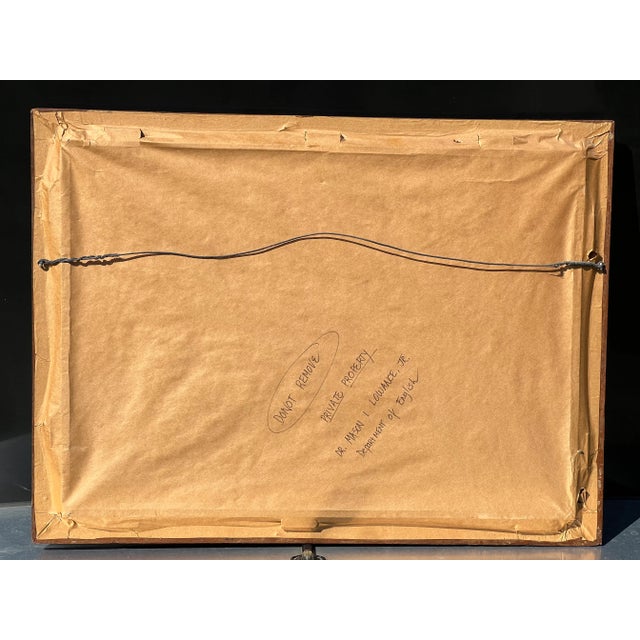 Framed Print of U.S. Frigate Constitution Off the Navy Yard, Boston Ma 1833 For Sale In Boston - Image 6 of 6